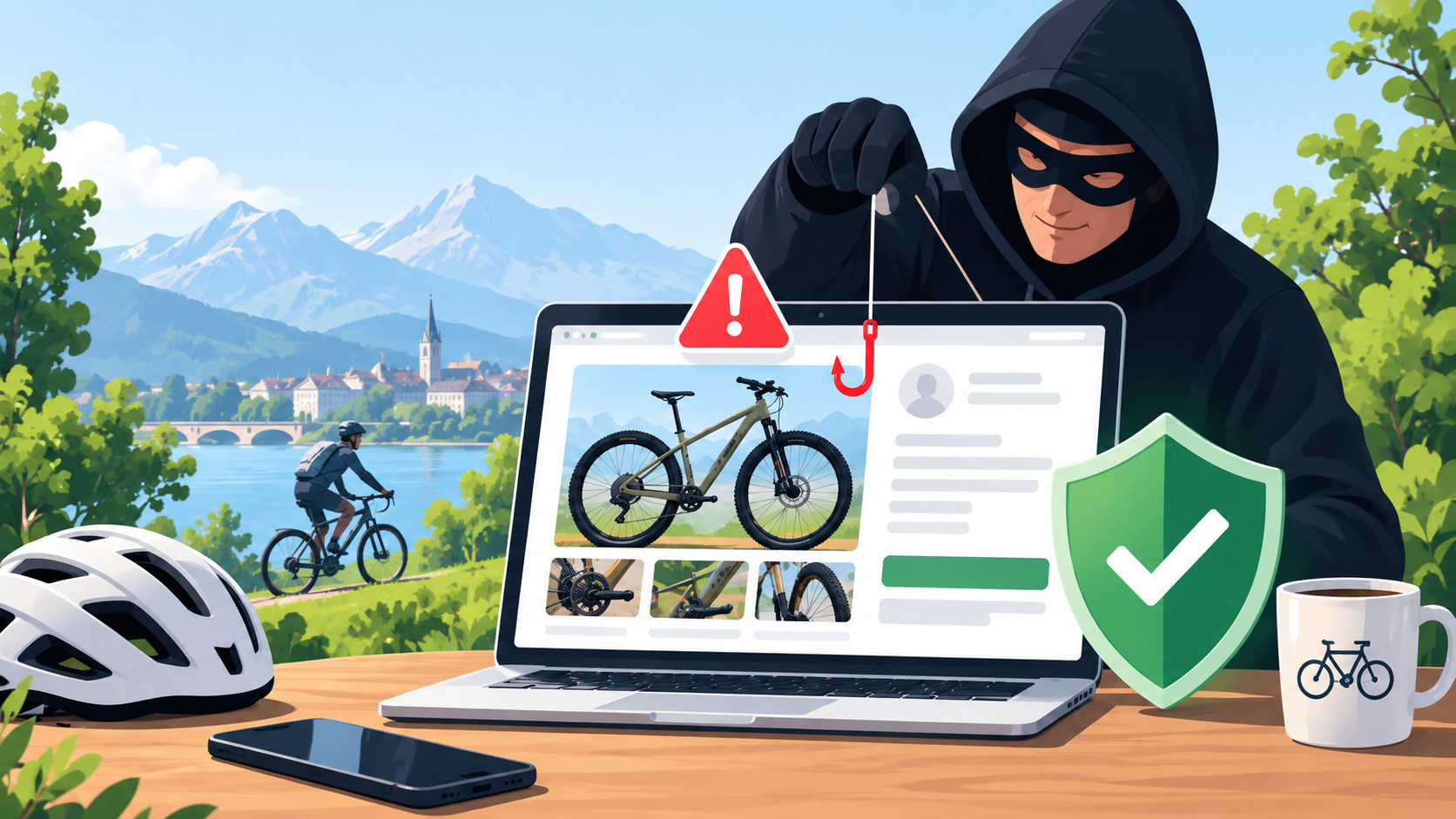 Fahrrad-Betrug: So schützt du dich beim Kaufen & Verkaufen
